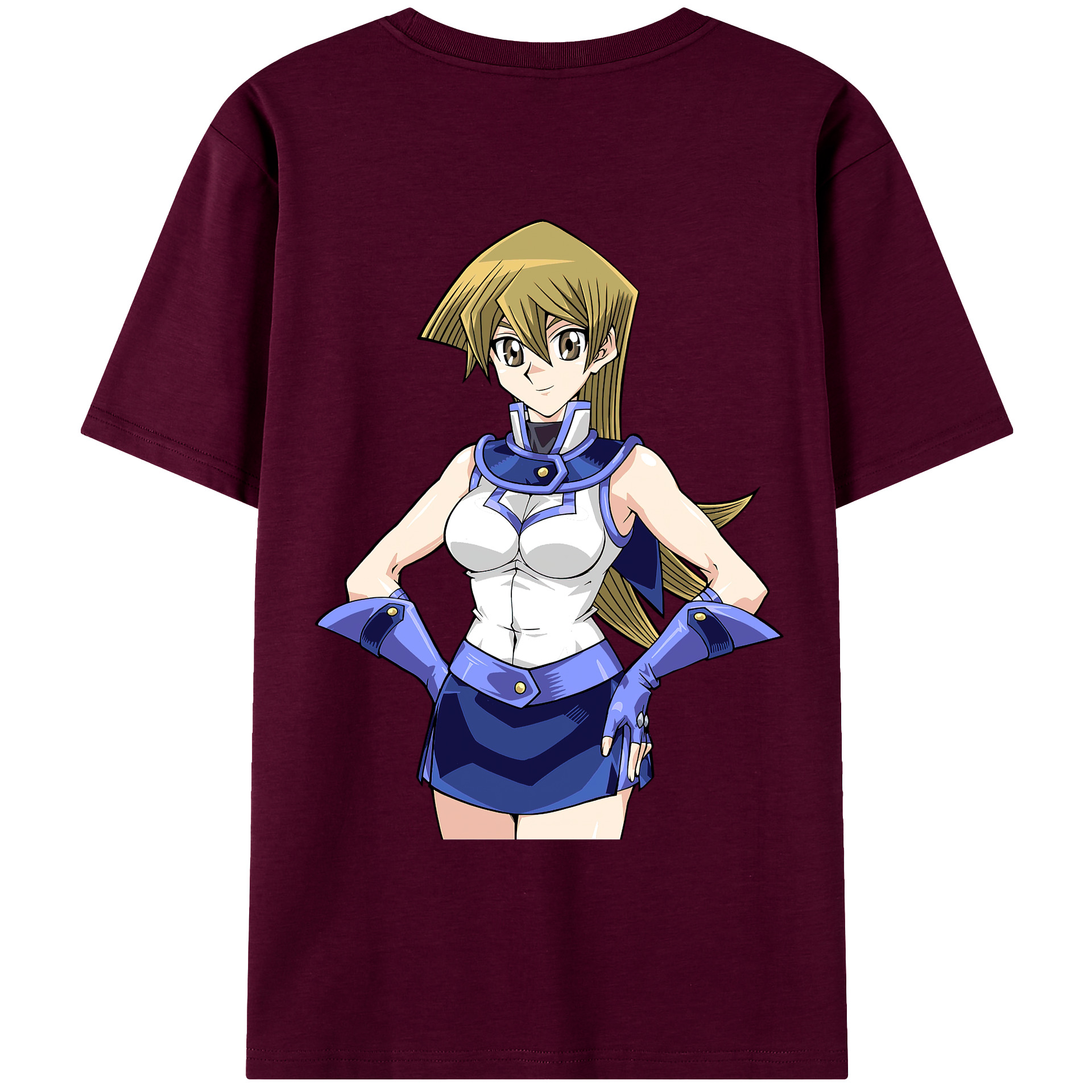 遊☆戯☆王 Yu-Gi-Oh! レディース半袖Tシャツ(バックプリント)